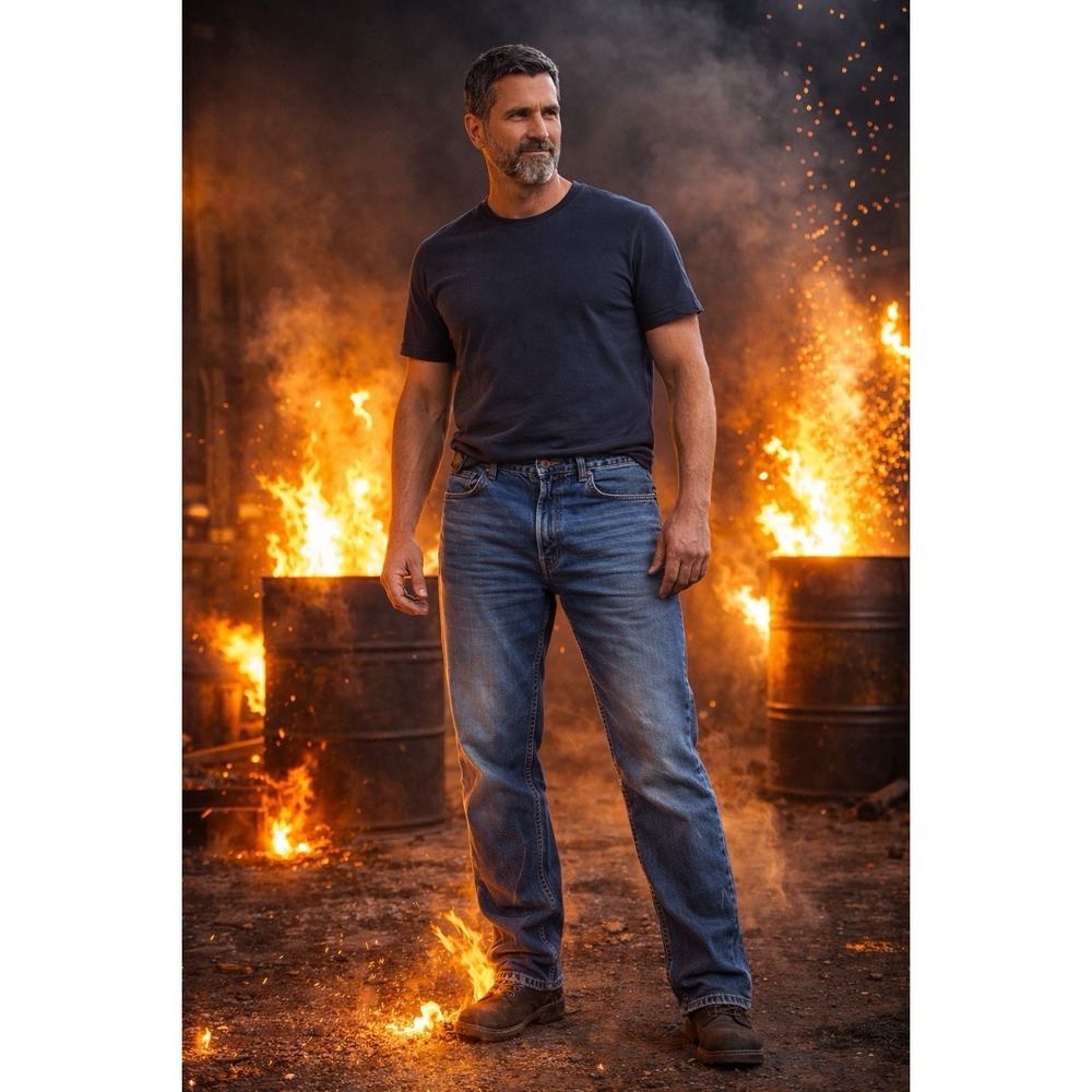 Portwest Biz Flame FR Jeans Mens Size 36/32 NFPA 2112 Arc 2
